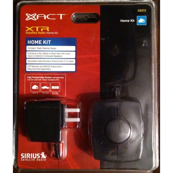 New Vehicle & Home Kit Bundle XACT SIRIUS Plug + Play Satellite Radio Re… - Picture 2 of 5